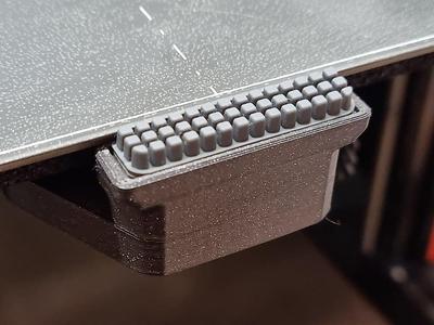 Prusa XL Front Nozzle Purge Wiper for Bambu Lab A1 (not mini!) Silicone Brush | Prusa XL Fronthalter für A1-Silikonbürsten