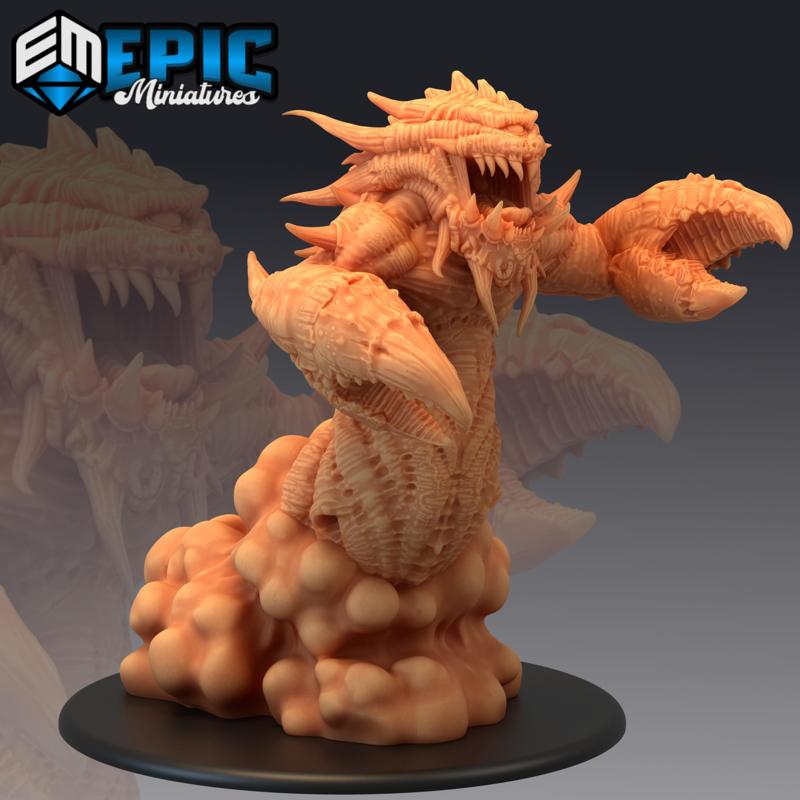 Astral Dreadnought Emerging / Ancient Titan / Gargantuan Claw Worm / One Eyed Beast / Portal Hunter