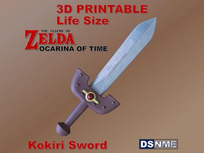 KOKIRI SWORD from Zelda OoT (Life Size) 