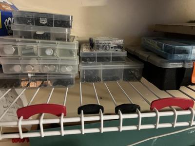 Wire shelf stops