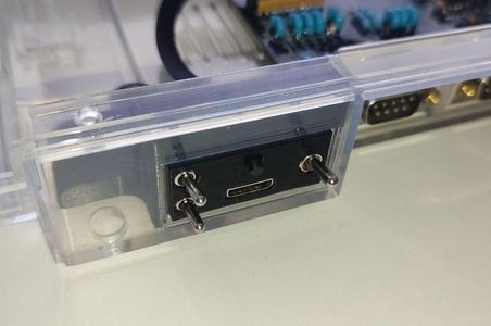 Amiga 500 switchpanel for the A500 case from A1200.net