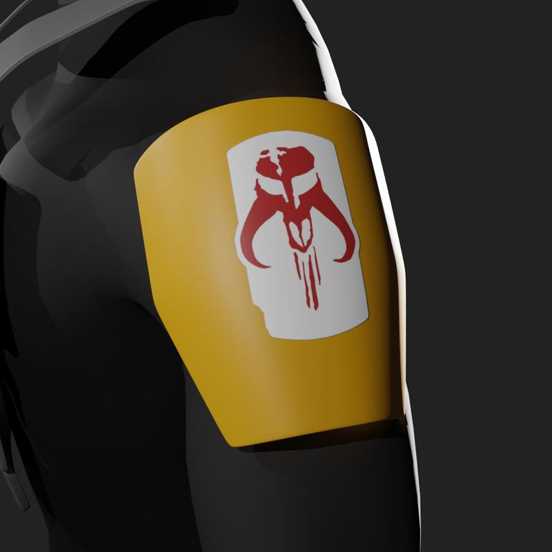 Boba Fett - Shoulder Armour.stl