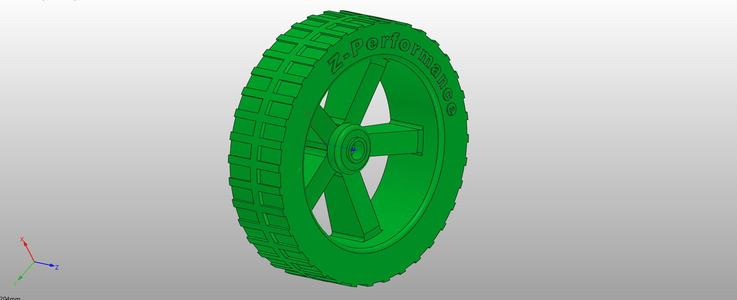 lawnmower wheel