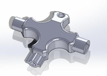 Panel Key Chain