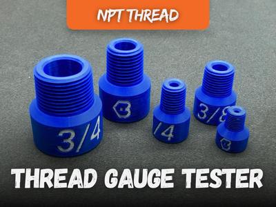 Thread Gauge Tester: A Handy Tool for Measuring NPT Hydraulic Pipe Threads