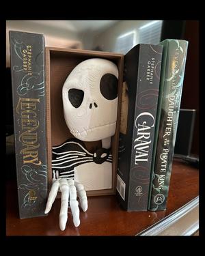 Book Nook Halloween Special - Jack from Nightmare Before Christmas Checking things Out