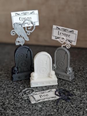 Tombstone Name tag placeholder