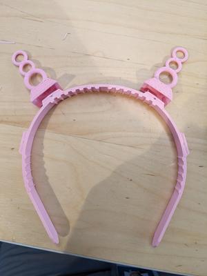Headband with Circle Ears
