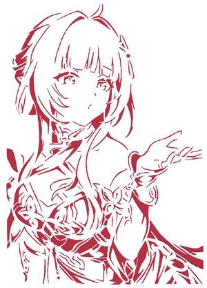 GI Lingsha stencil