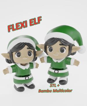 Holly - Flexi Elf - Articulated Fidget Toy