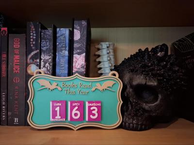 Fully Customizable - Books Read This Year Sign