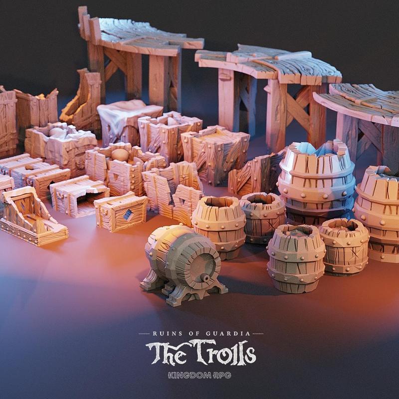 Crates, Kegs and Platforms