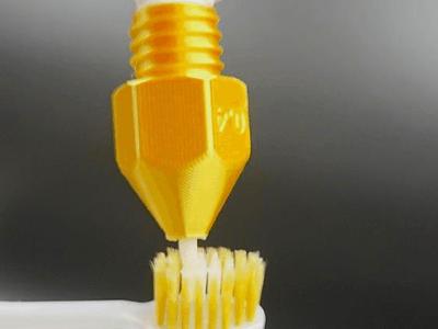 3D Printer Nozzle Toothpaste Cap