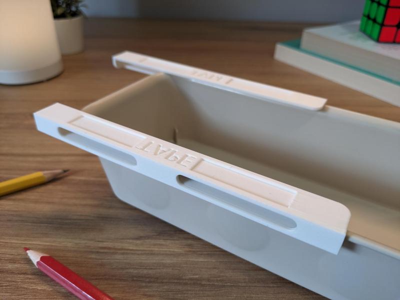 Drawer Slider for IKEA NOJIG Containers