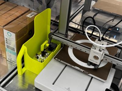 Bambulab A1 Poop Bucket + Deflector