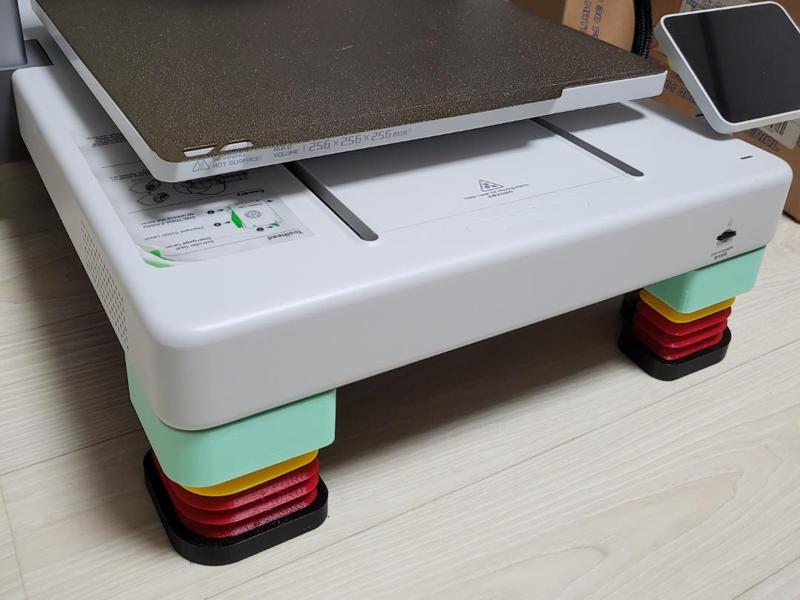 A1 anti vibration feet - TPU printed feet
