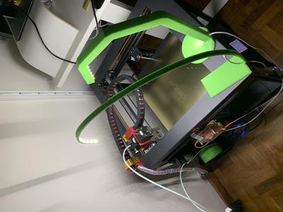 Curved LED Strip Lamp