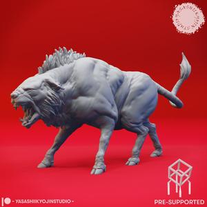 Agro Leucrotta - Tabletop Miniature (Pre-Supported)