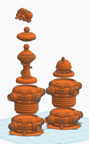 Cosmos Corps - OUTPOST STRUCTURES AND ACCESSORIES!