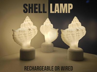 SHELL LAMP DIMMABLE
