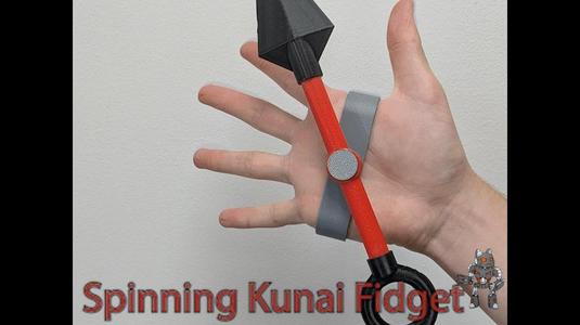 Spinning Kunai Fidget