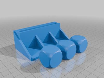 Business card holder (Customizable dice)