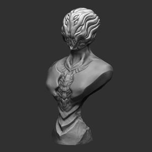 Alien001 Bust