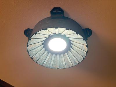 Galaxy's Edge Ceiling Lamp / Star Wars Inspired