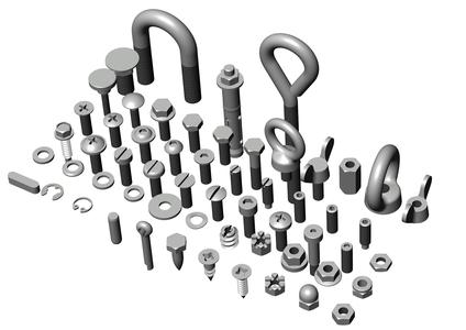 DIN ISO fasteners for SolidWorks