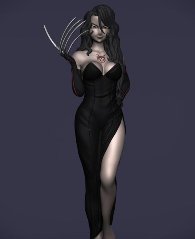 Lust -Stylized (Fullmetal Alchemist Brotherhood)