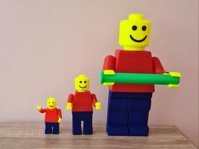 L E G O Brick Man Toilet Roll Holder