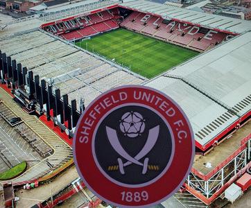 AMS / MMU Sheffield United FC coaster or plaque 