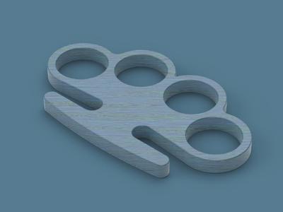 Knuckleduster CAD Model