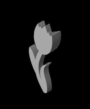 Flat Base Tulip