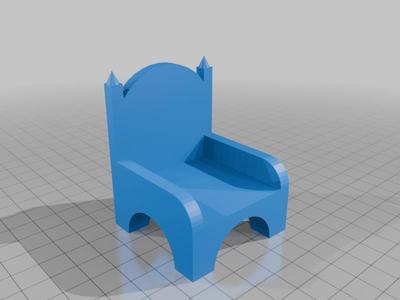 Toy throne