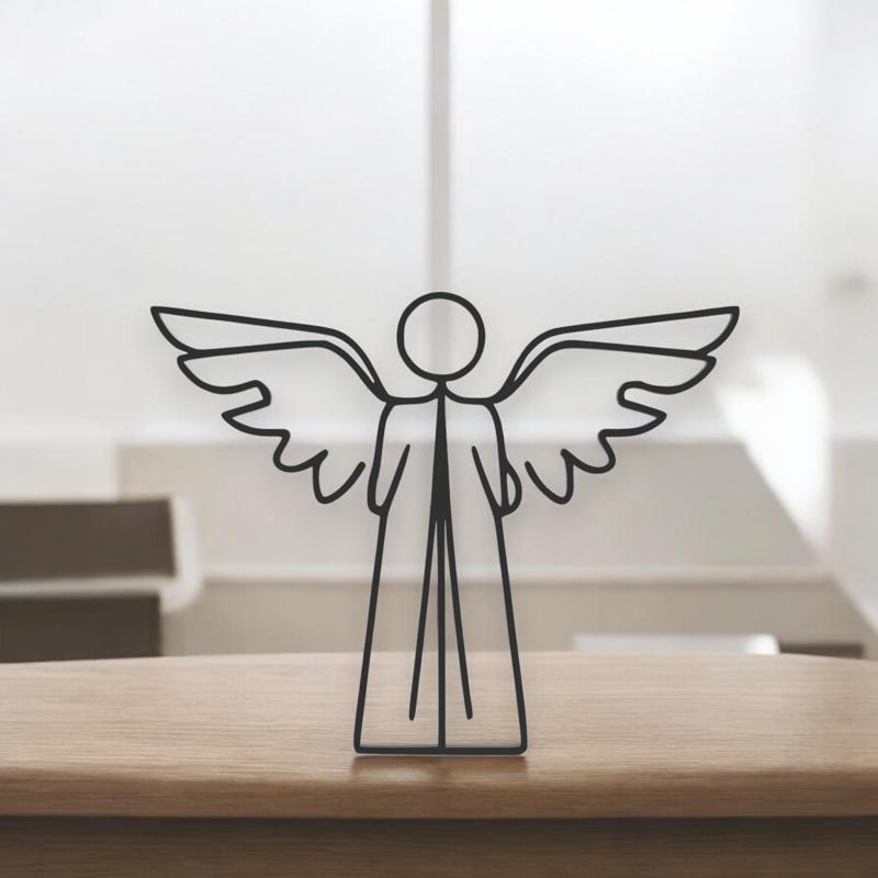 Angel Line Art - Desktop Line Art