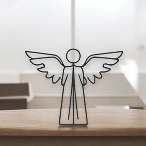 Angel Line Art - Desktop Line Art