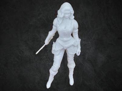 Female Shadow Blade Assassin Mini