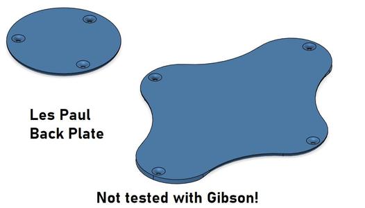 Les Paul - Back Cover Plates
