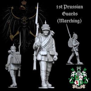 1st Prussian Foot  Guards  Marching 