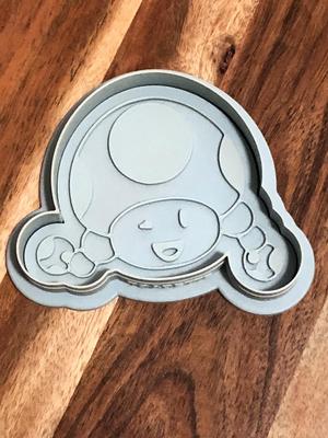 Toadette Cookie Cutters and Stamps