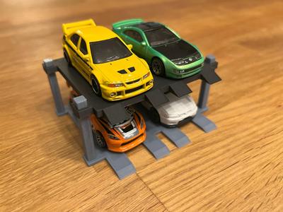 double 4-post CARLIFT Lifting platform Hot Wheels