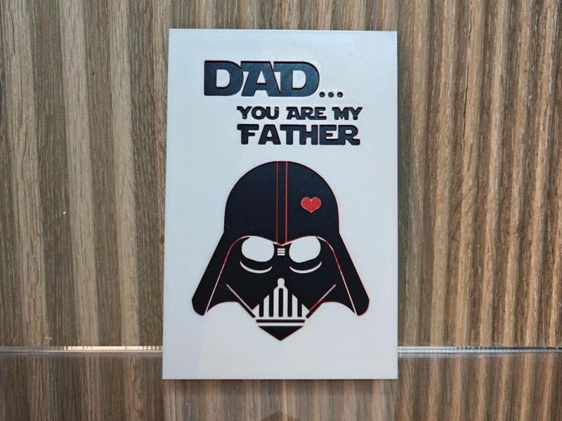 DAD… YOU ARE MY FATHER –  Star wars Hueforge