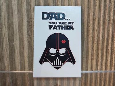 DAD… YOU ARE MY FATHER –  Star wars Hueforge