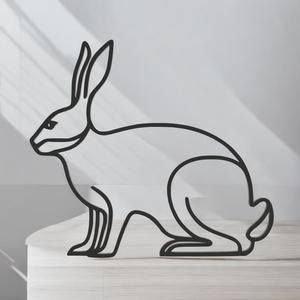 Rabbit Line Art - Desktop Line Art