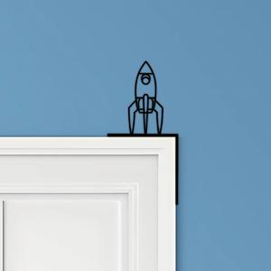 Rocket Door Corner Decor