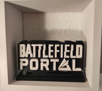 Battlefield 2042 Portal Logo Stand