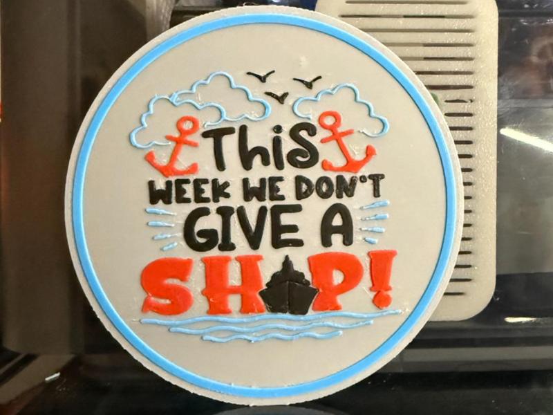 THIS WEEK WE DON'T GIVE A SHIP