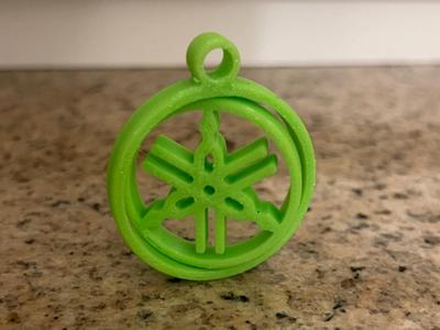 yamaha gyro keychain