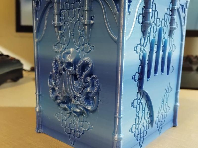 Deckbox magic the ghatering 100 carte skulloculus 